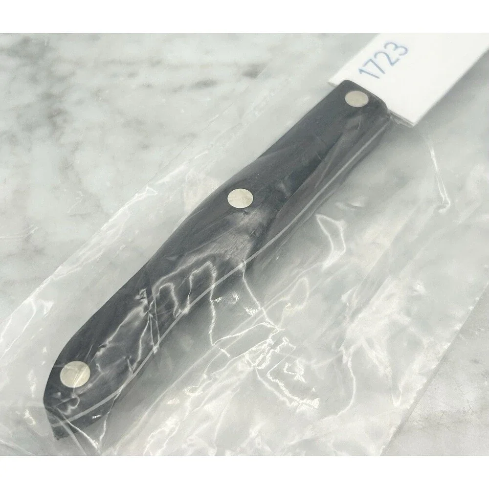 CUTCO 1723 S Carver Sharp! NEW Straight Edge Custom Classic Black/Brown Choose